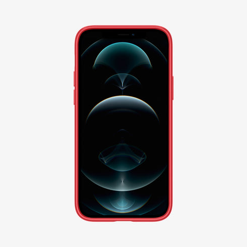ACS01612 - iPhone 12 Pro Max Case Thin Fit in black showing the back